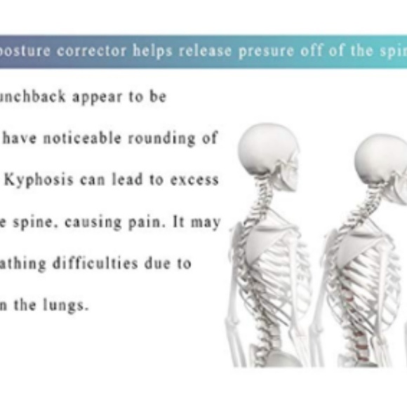 Unisex Adjustable Posture Corrector Back Support - Picture 7 of 7